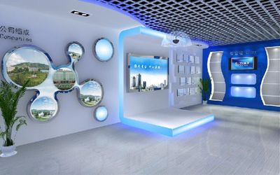 企業(yè)展廳設計中的選材和主題