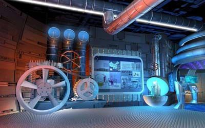 為什么工業(yè)展廳設(shè)計要充滿金屬感